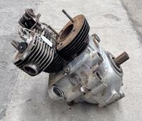 MATCHLESS: A 1953 Matchless 500cc twin cylinder engine, stamped '53/G9 17335' - 6