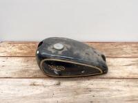 NORTON: A 1950s Norton ES2 Model 18 fuel tank