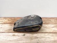 NORTON: A 1950s Norton ES2 Model 18 fuel tank - 2