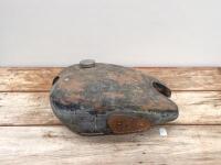 MATCHLESS: A circa 1950s AJS Matchless fuel tank, possibly from a G3LS model