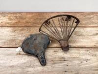 SOLO SADDLE: A British Solo saddle seat frame and springs