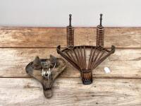 SOLO SADDLE: A British Solo saddle seat frame and springs - 2