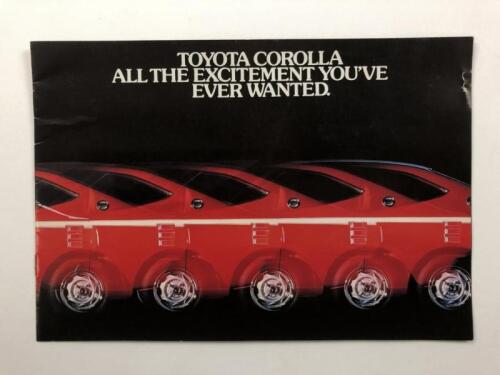 TOYOTA: A Toyota Corolla sales brochure