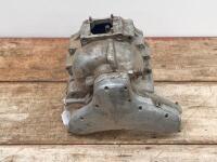 BSA: A BSA D10 crank case with timing cover, stamped 'DA 10 1901' - 2