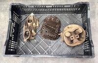 BSA: A group of three BSA cylinder heads thought to possibly suit M20 & C11 models - 4