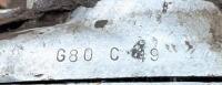 BURMAN: A late 1940s Burman gearbox, stamped 'G80 C 49' - 4