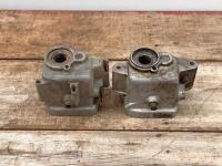 TRIUMPH: Two Triumph pre unit gearbox cases