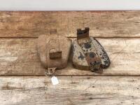 BSA: Two BSA air filter housing / battery carriers thought to possibly suit either A7 or A10 plunger models