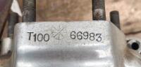 TRIUMPH: A Triumph T100 crank case, stamped 'T100 66983' - 4
