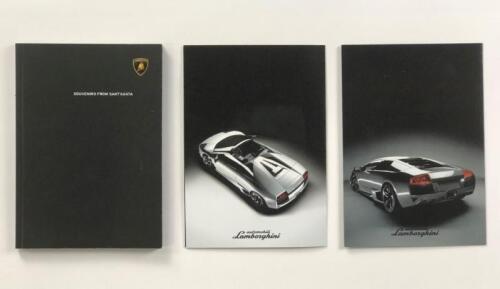 LAMBORGHINI: Three Lamborghini sales brochures. Murcielago sales brochures
