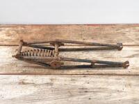 GIRDER FORKS: A medium size&nbsp;front girder forks thought to be Brampton Webb style