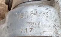 BURMAN: A&nbsp;Burman gearbox, stamped 'GB26L-53' - 3
