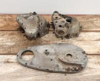 TRIUMPH: A group of three Triumph engine parts