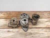BSA: A group of three BSA engine parts