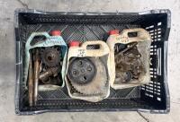 TRIUMPH: A group of assorted Triumph pre unit gearbox, clutch & timing cover parts