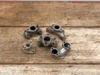 MANIFOLDS: A group five British, post war&nbsp;inlet manifolds