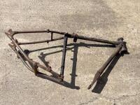 BSA: A circa 1948 BSA rigid frame thought to possibly suit a single 350cc or 500cc (B31/B33)