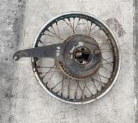 TRIUMPH: A Triumph MkII&nbsp;sprung hub rear wheel