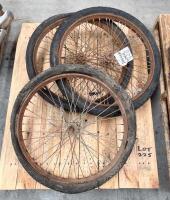 DOUGLAS: Three Douglas wheels