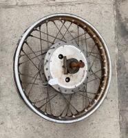 NORTON: A Norton rear wheel to suit an Atlas or early Commando model
