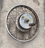 NORTON: A Norton rear wheel to suit an Atlas or early Commando model - 2