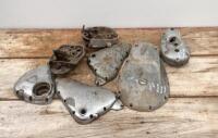 TRIUMPH: A group of seven Triumph engine parts