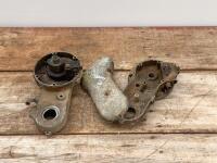 ARIEL: Two Ariel engine parts