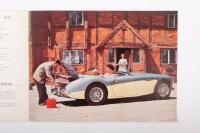 AUSTIN HEALY: A late 1950s Austin Healey 100 Six two page fold out sales brochure - 2