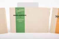 MORRIS: Three circa 1930s Morris-Commercial fold out Castrol Lubrication charts - 3