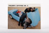 TRIUMPH: An original Triumph Spitfire Mk 3 sales brochure, c1967/1968.