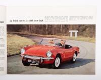TRIUMPH: An original Triumph Spitfire Mk 3 sales brochure, c1967/1968. - 2