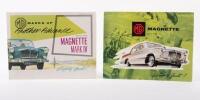 M.G: Two M.G Magnette fold out, poster format sales brochures. 1959 MAGNETTE MARK III & 1960 MAGNETTE MARK IV brochures