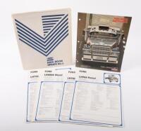 FORD TRUCKS: A circa 1978 Ford Trucks L Series sales brochure kit