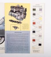 FORD: A possible circa 1950s or 1960s Ford Zodiac four page fold out sales brochure - 3
