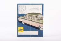 FORD: A possible circa 1950s or 1960s Ford Zodiac four page fold out sales brochure - 4
