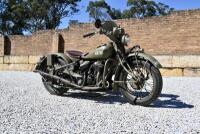 1944 Indian Chief 344 with Dusting sidecar - [Location: Sydney] - 2