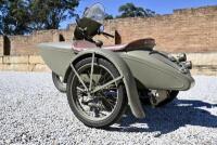 1944 Indian Chief 344 with Dusting sidecar - [Location: Sydney] - 49