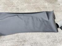 EVERFLEX: A partial roll of black Everflex style hood material. [Location: Sydney] - 4