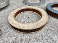 JAGUAR: A group of Jaguar Mark II 3.8 air cleaner parts. [Location: Sydney] - 3