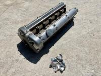 JAGUAR: A cylinder head to suit Mark 10 and possibly 3.8 E-Type, complete with camshafts, cam covers and 6 valves, #ZB3373-8. [Location: Sydney] - 5