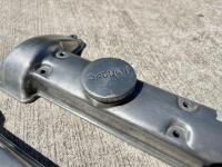 JAGUAR: A pair of early XK engine cam covers. [Location: Sydney] - 3