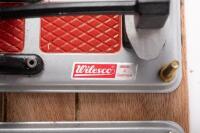 A group of Wilesco&nbsp;items, including four Wilesco M-58 Black Smith Hammer models and two M-61 Forge shop models mounted to a timber base - 3