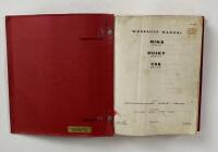 HILLMAN: Three Hillman items. Workshop manuals and Owner's Handbook - 5