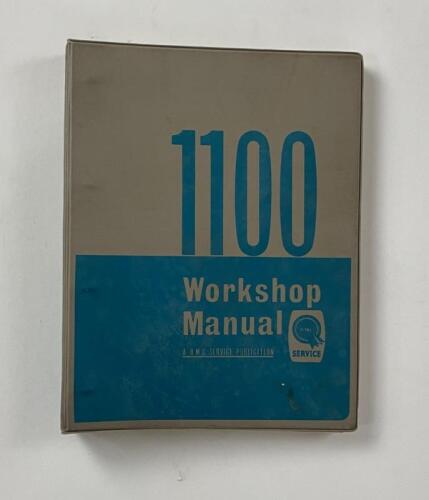 BMC 1100: A 1965 Morris/Austin '1100 Workshop Manual' (Part No.AKD 3615 A)