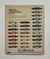 MERCURY: A '1967 Mercury the Man's Car' model range sales brochure - 6