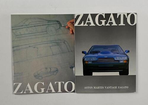 ZAGATO: Two Aston Martin Zagato sales brochures