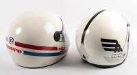HELMETS: Two motorcycle helmets - 2
