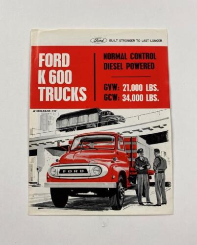 FORD TRUCKS: A 1969 Ford K 600 Trucks sales brochure