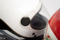 HELMETS: Three motorcycle helmets - 2