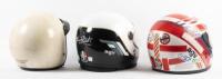 HELMETS: Three motorcycle helmets - 3